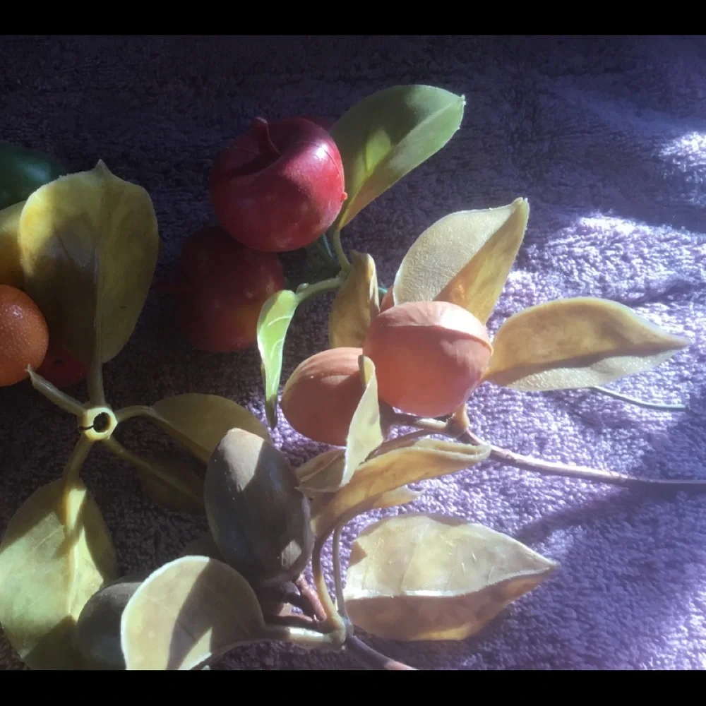 VINTAGE PLASTIC FRUIT